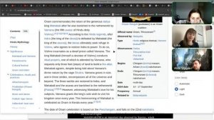 Кафедра древнеиндийской астрономии. Праздники Холи, Оман и Махалайа.