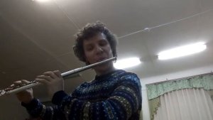 Johann Sebastian Bach Partita for flute solo a-moll Allemande/Андрей Костягин