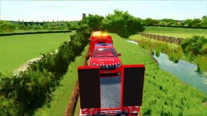 TRANSPORTING ALL DEPARTMENT VEHICLES WITH MAN TRUCK to GARAGE! Farming Simulator 22