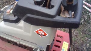 Измельчение садовых обрезков измельчителем ЗУБР-ЗИЭ-44-2800