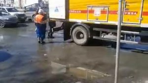 Ямы на Котовского в Новосибирске