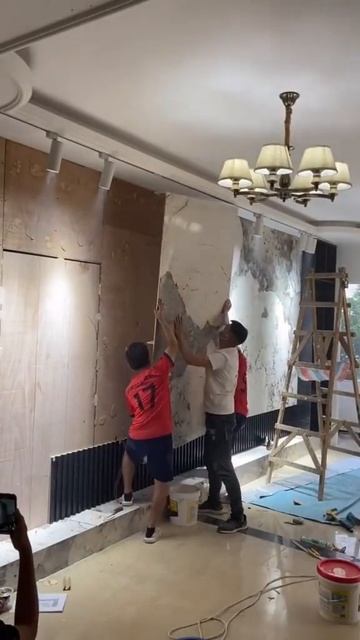 tv unit design 2023 #mediawall #bespoke #tvwall #decor #shorts #slats #marble #wpc_wall_panel смотреть онлайн