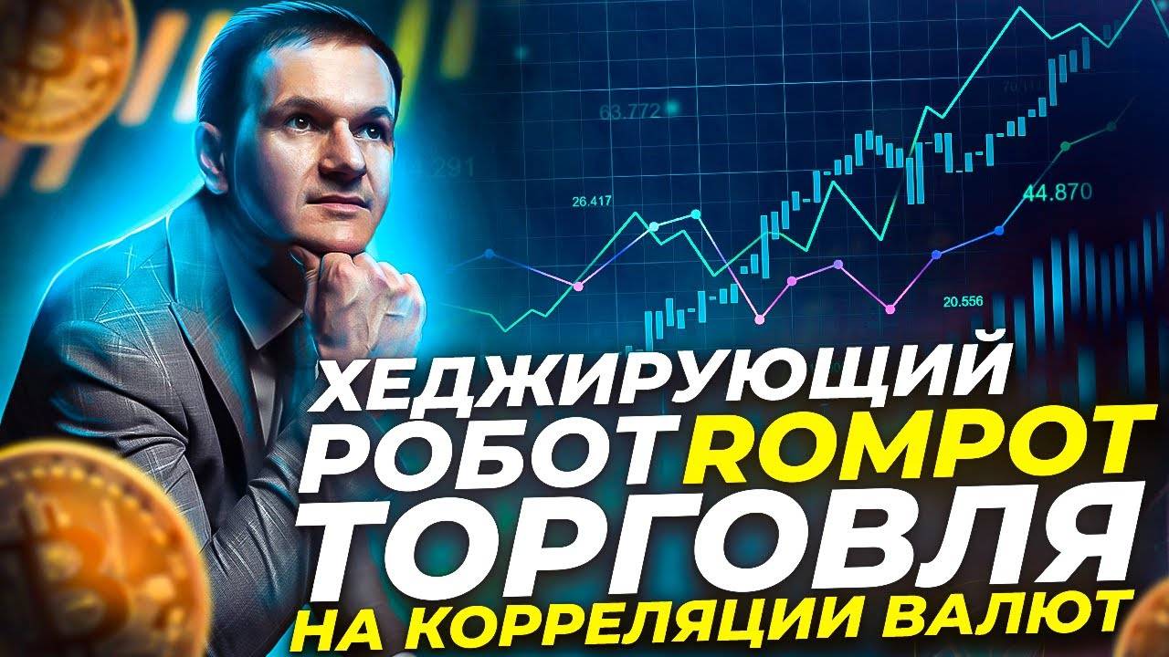 Торговля на корреляции валют с роботом Rompot
