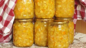 Варенье из кабачов с лимоном и апельсином