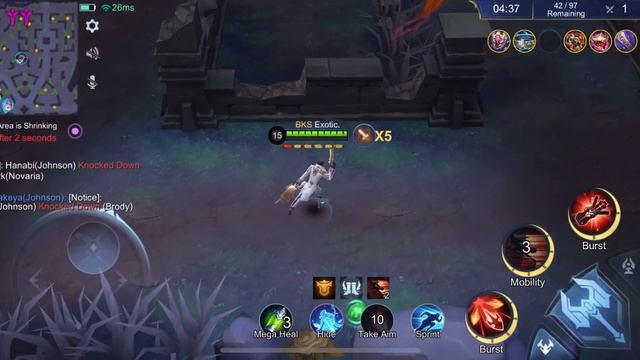 Granger - 'Overrider' MVP Gameplay🔥| Survival Mode | Mobile Legends смотреть онлайн