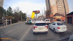 Нарушители ПДД Краснодар (двойная сплошная)