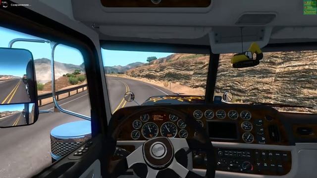 Прокатился по каньону с 40 тонным Бульдозером [ATS] смотреть онлайн