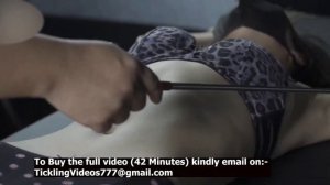 Belly button tickle training with miss Chaewon by her Trainer
