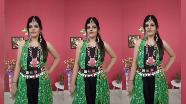 How to Drape Dupatta for Garba function. 5 ways to Style Dupatta with lehenga/Dhoti for Dandiya смотреть онлайн