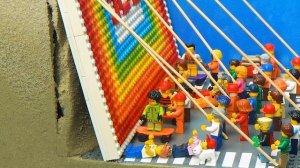 Lego Dam Breach Experiment & Water Vortex Tornado - Lego City Against Dam Break & Titanic Sinking