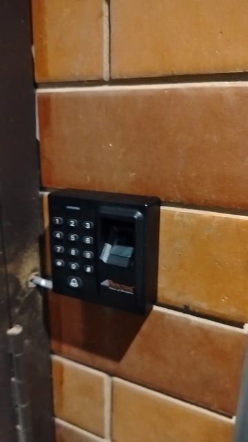 standalone access device td1d realtime with electro magnetic door lock connection #biometric #essl