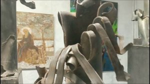 Прогулки по Москве. Выставка "С нами Бог" в ЦСИ "Флигель"