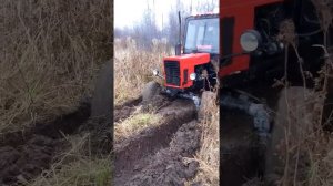Мтз 82 в грязи