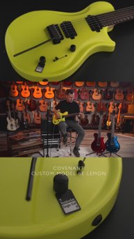 Электрогитара Covenant BE Lemon в деталях