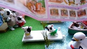 Sylvanian Families Friesian Cow Twins Unboxing