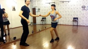 Сальса урок - Продвинутая группа 01.04.2014
