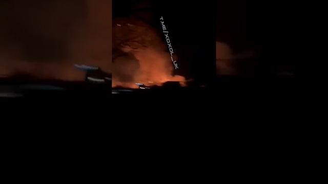 Украинцы жалуются что по спасателям прилетел повторный прилёт Герани )))