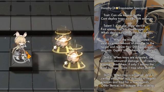 Arknights: Dorothy the new 6 Star W with Bind【アークナイツ/明日方舟/명일방주】 смотреть онлайн