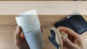 штамп на стаканчики