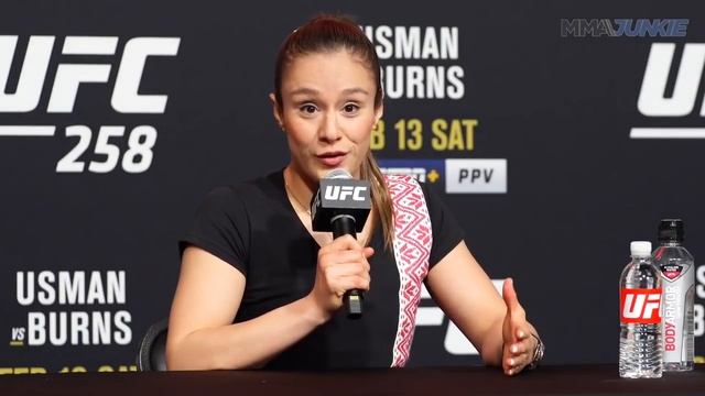 Alexa Grasso inspired by Brandon Moreno to win title for Mexico | UFC 258 interview