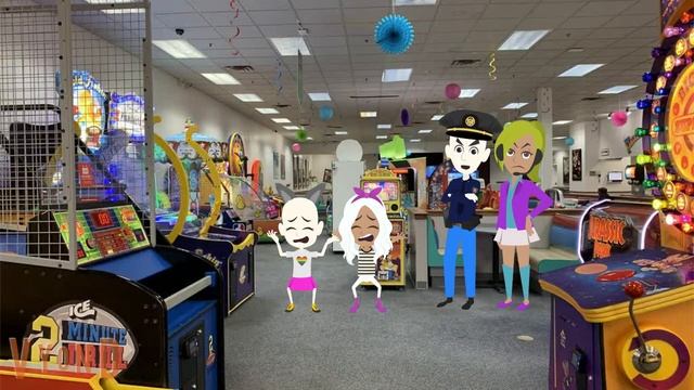 diva and chip go to chuck e cheese at grounded смотреть онлайн