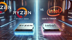 Ryzen 5 5600X vs i5 10600K - Сравнение в 10 приложениях