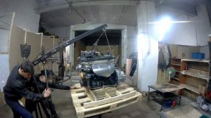 замена двигателя с умз на змз 409 часть 1