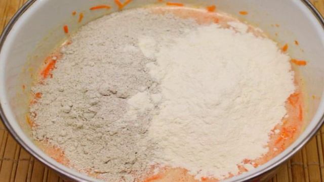 Ржаное печенье с морковкой и медом