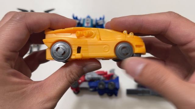 Transformers one 1 step changer Optimus Prime Orion Pax Megatron Bumblebee Airachnid トランスフォーマー 變形金剛