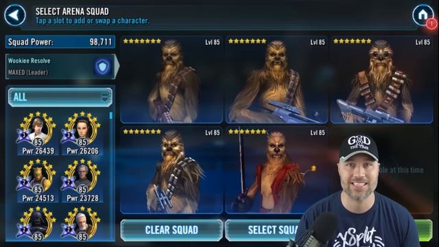 Young or Old ... Who will Prevail?? star wars galaxy of heroes swgoh смотреть онлайн