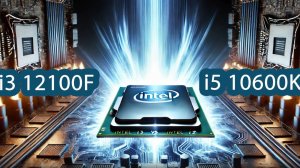 i3 12100F vs i5 10600K сравнение разных поколений i3 и i5