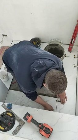 Укладка плитки.