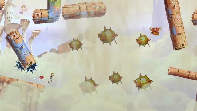 Rayman Origins. 15. Этап Cacophonic chase