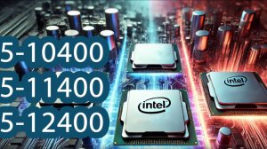 i510400 vs i511400 vs i512400 тестирование разных поколений процессоров intel core i5