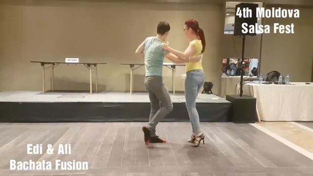 Edi & Ali - Bachata Fusion @4th Moldova Salsa Festival 2017 смотреть онлайн