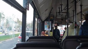 Автобус Mercedes-Benz O405 (АО 955 22). Покатушки по Барнаулу.