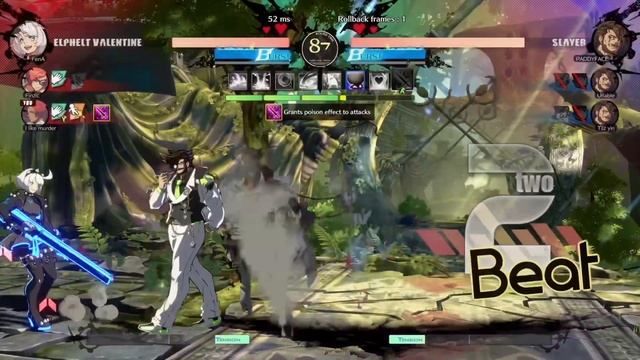 Chaotic 3v3 GGST beta gameplay