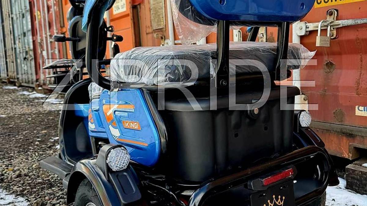 🙌МИНИ ОБЗОР НОВИНКИ🔥 НА ДАЧУ😉 ЦВЕТ НЕБО Электрический трицикл IKINGI 1000W 60v23ah zipride смотреть онлайн