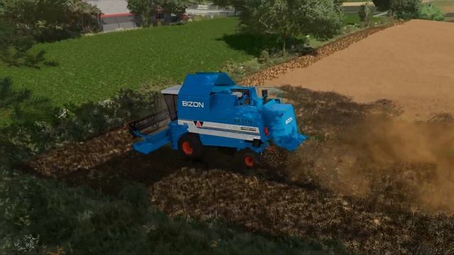 FS22 |Mapa Osada| Polski Rolnik, Zbiór rzepaku, Bizon, Zetor смотреть онлайн