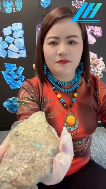 250317-10 Sleeping Beauty turquoise rough material from a mysterious ore source