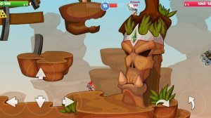 Wormix Mobile - Прохождение босса "Ученый" (05.05.2019)