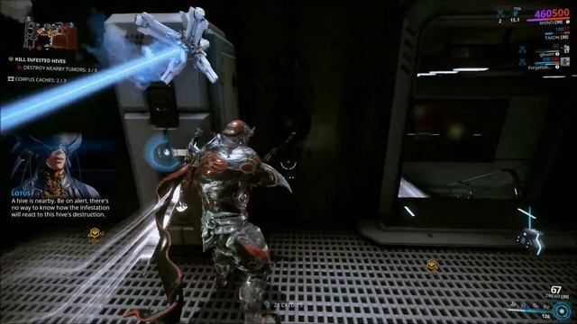 Warframe (Gameplay) - Looking for Hidden Treasure and Getting Stalked (Rhino Gameplay) смотреть онлайн