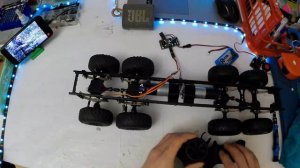 RC Проект 8х8 ТЯГАЧ WPL. ЗАВЕРШИЛ С ПЕРЕДНЕЙ ЧАСТЬЮ.