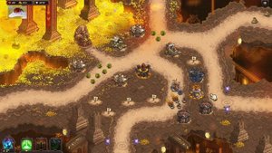 Kingdom Rush Vengeance (Ветеран) -- ур. 6.Трон Болгура - Асра vs Босс Король Гномов Болгур