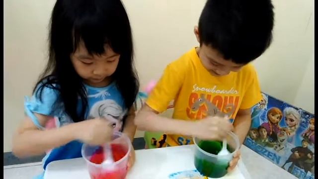 SLIME TIME, ( pink and green slime) смотреть онлайн