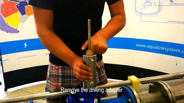 How to install flow sensor in ductile pipe under pressure EN смотреть онлайн