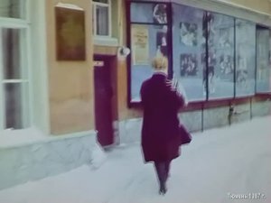 1987 год. Тюмень. Драматический театр. Актриса Анта Колиниченко.