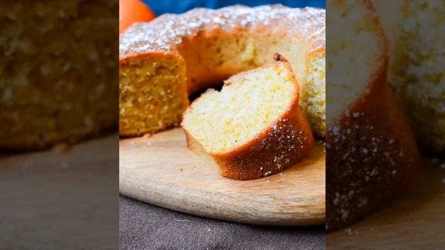 Кекс из тыквы