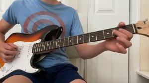 Cars 2 Finn McMissile theme electric guitar cover