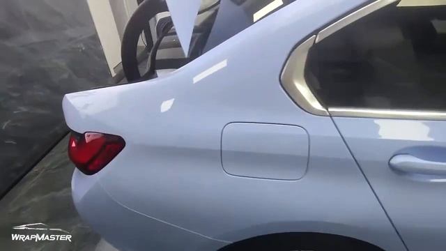 Wrapmaster PET Macaron Baby Blue Car Wrap Vinyl